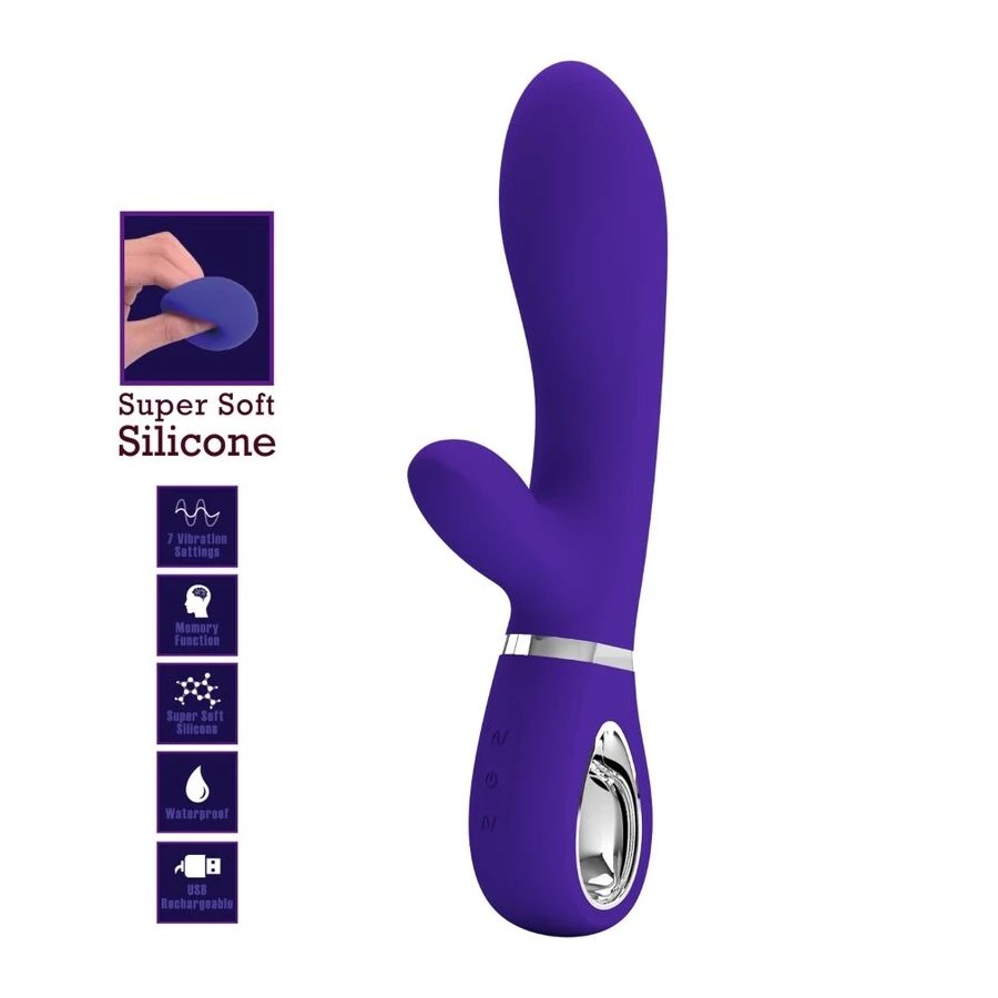 PRETTY LOVE - THOMAS MULTIFUNKTIONS-G-SPOT-VIBRATOR LILA